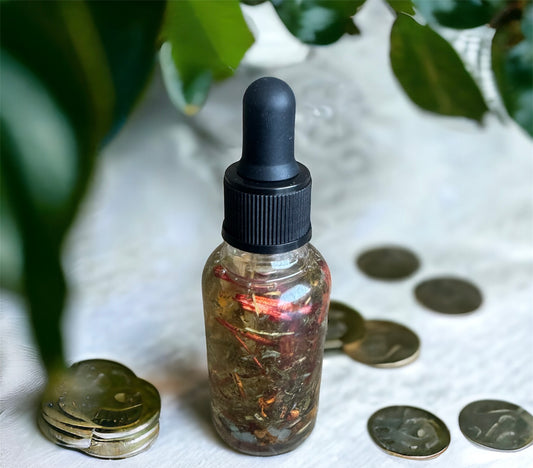 Hoodoo abundance conjure oil